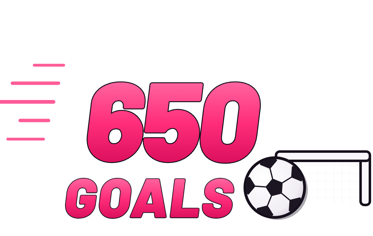 650 GOALS